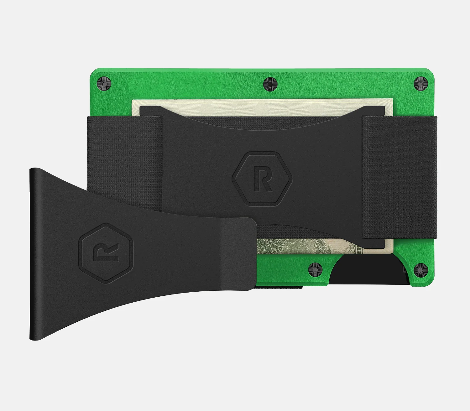 Ridge Wallet - Voodoo Green 22 Ridge Wallet - Voodoo Green