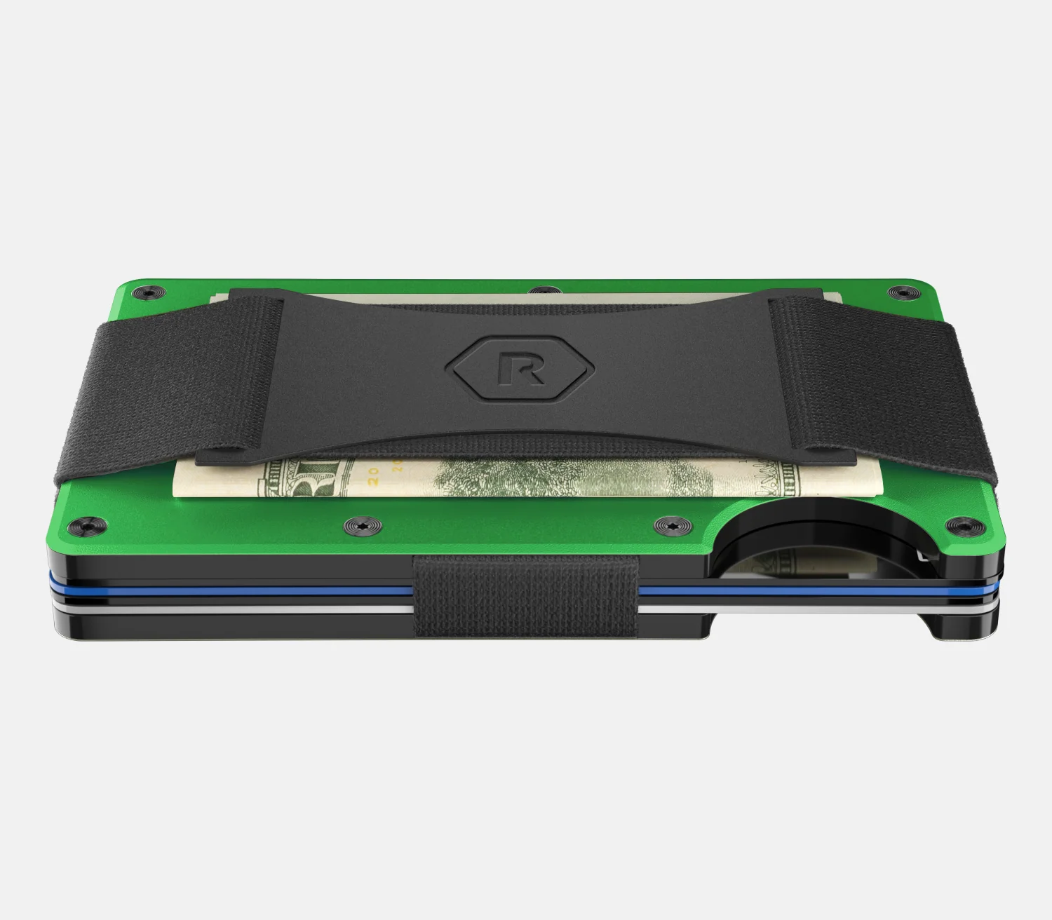 Ridge Wallet - Voodoo Green 3 Ridge Wallet - Voodoo Green
