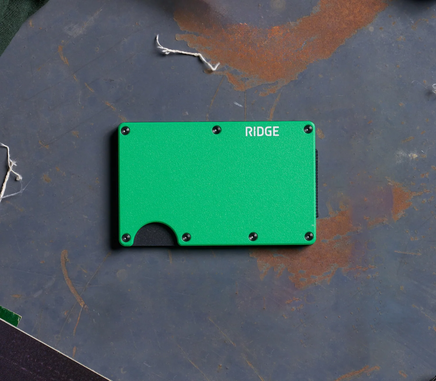 Ridge Wallet - Voodoo Green 5 Ridge Wallet - Voodoo Green