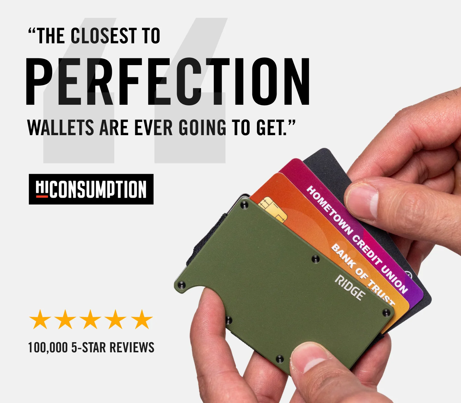 Ridge Wallet - Voodoo Green 7 Ridge Wallet - Voodoo Green