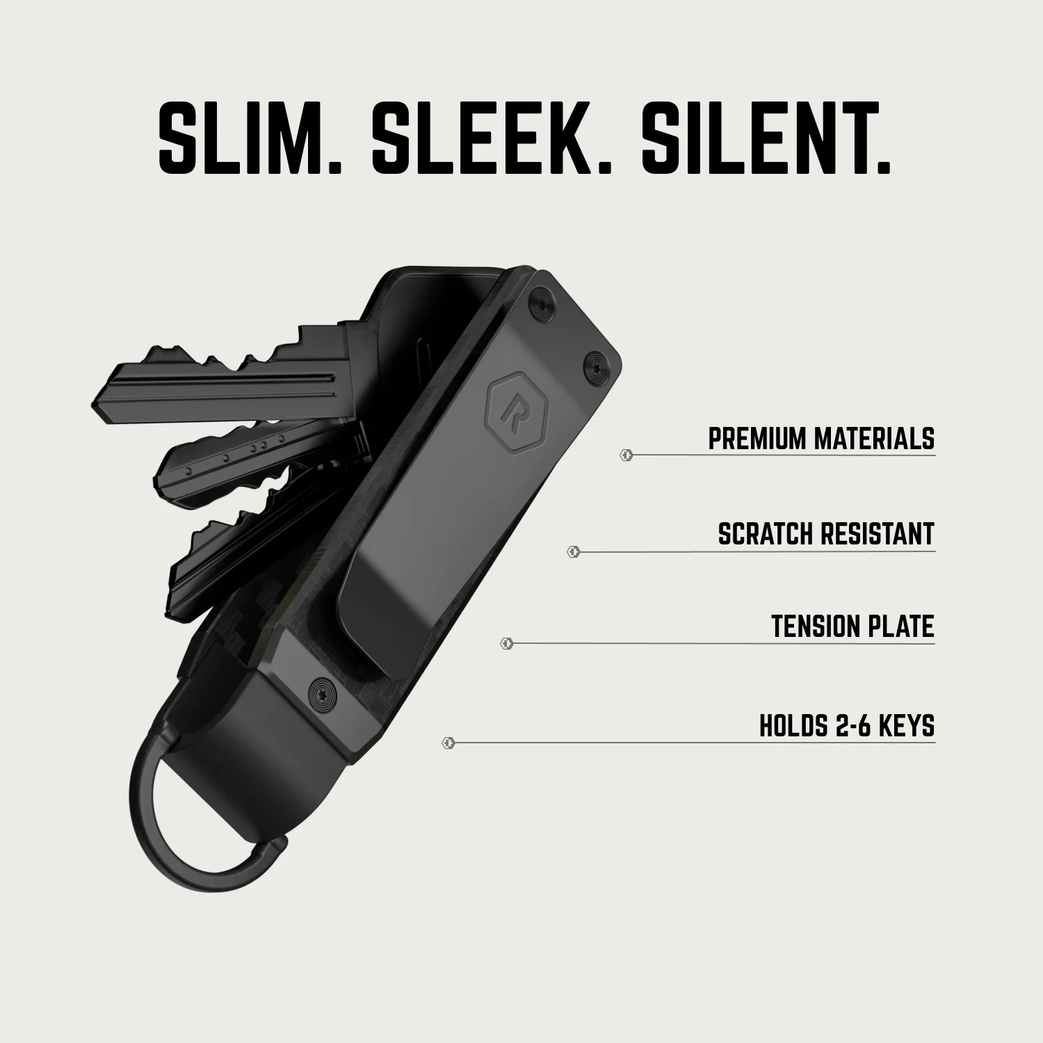 Ridge KeyCase - Iridescent 4 Ridge KeyCase - Iridescent