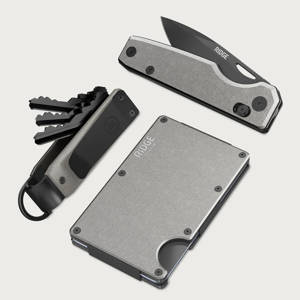 Daily Survival Kit - Stonewashed Titanium