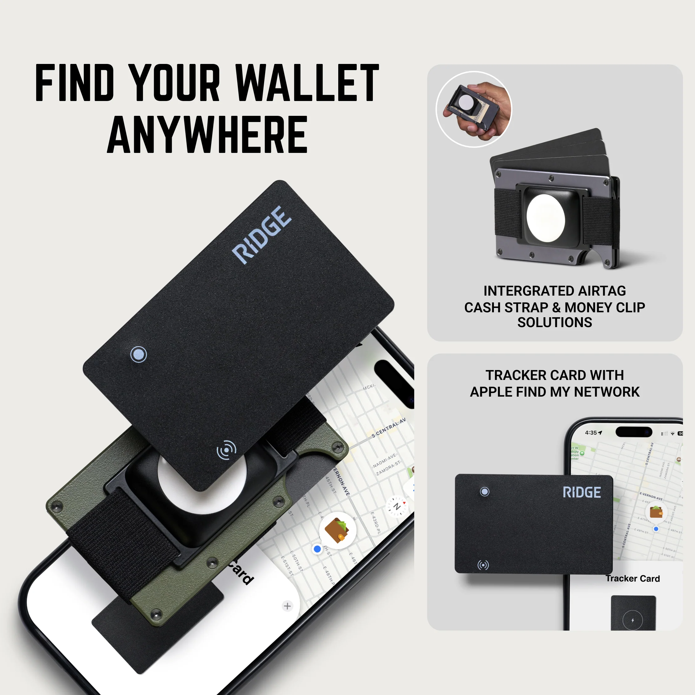 Ridge Wallet + KeyCase - Kintsugi - Navy 6 Ridge Wallet + KeyCase - Kintsugi - Navy