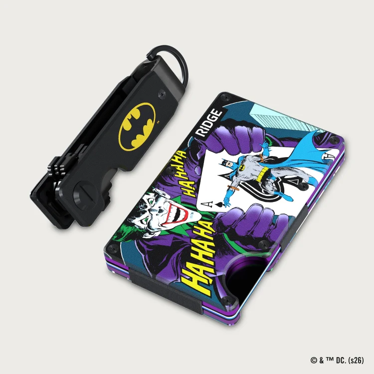 Ridge Wallet + KeyCase - The Joker™ + Batman™ 1 Ridge Wallet + KeyCase - The Joker™ + Batman™