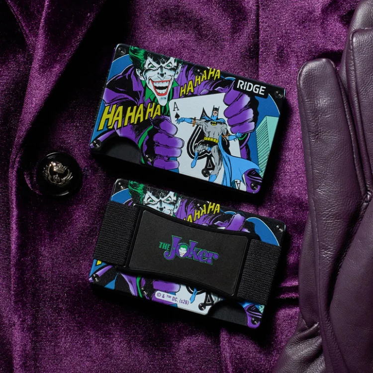 Ridge Wallet + KeyCase - The Joker™ + Batman™ 4 Ridge Wallet + KeyCase - The Joker™ + Batman™