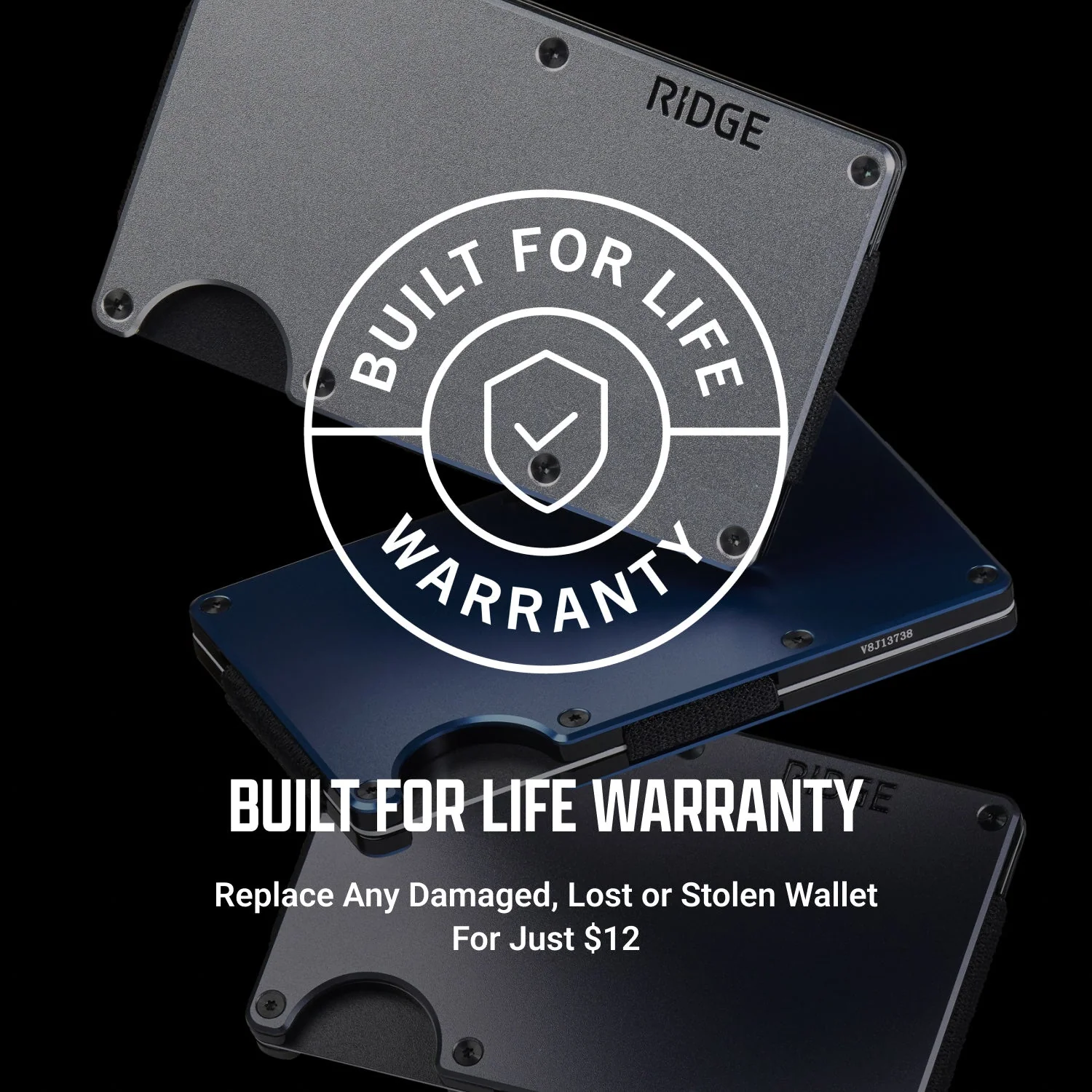 Ridge Wallet + Power Bank - Founder Spec 11 Ridge Wallet + Power Bank - Founder Spec