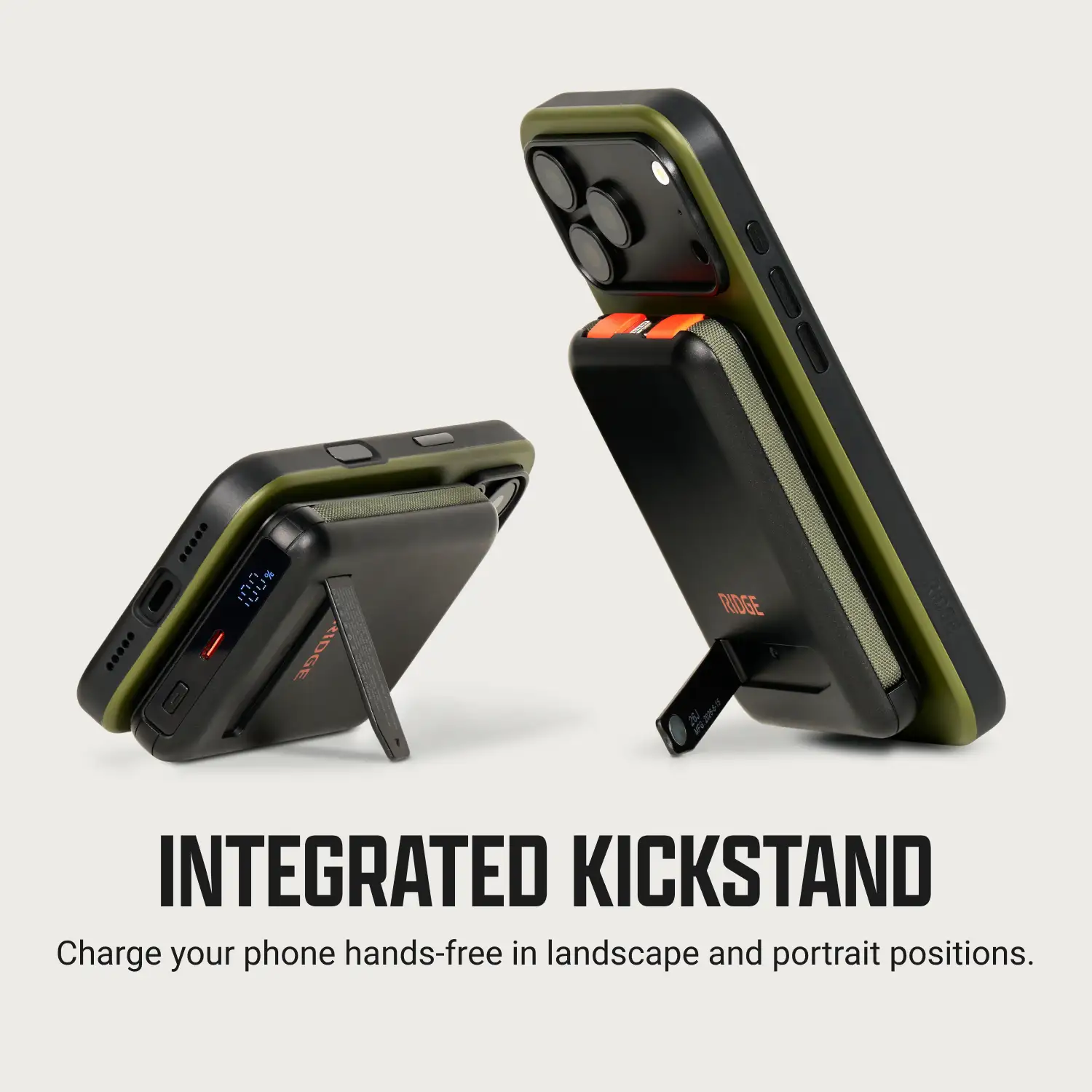 Ridge Wallet + Power Bank - Founder Spec 8 Ridge Wallet + Power Bank - Founder Spec