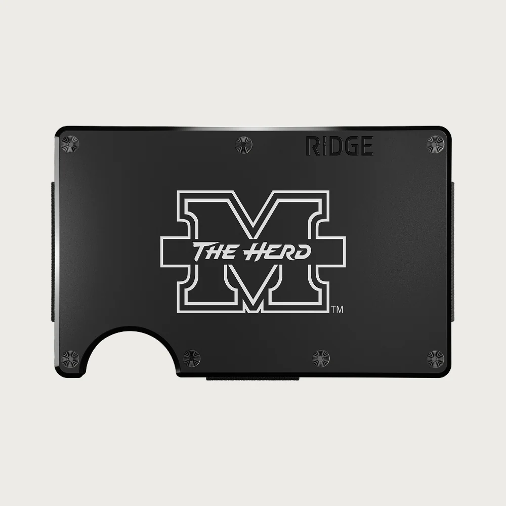 Ridge Wallet - Marshall Thundering Herd