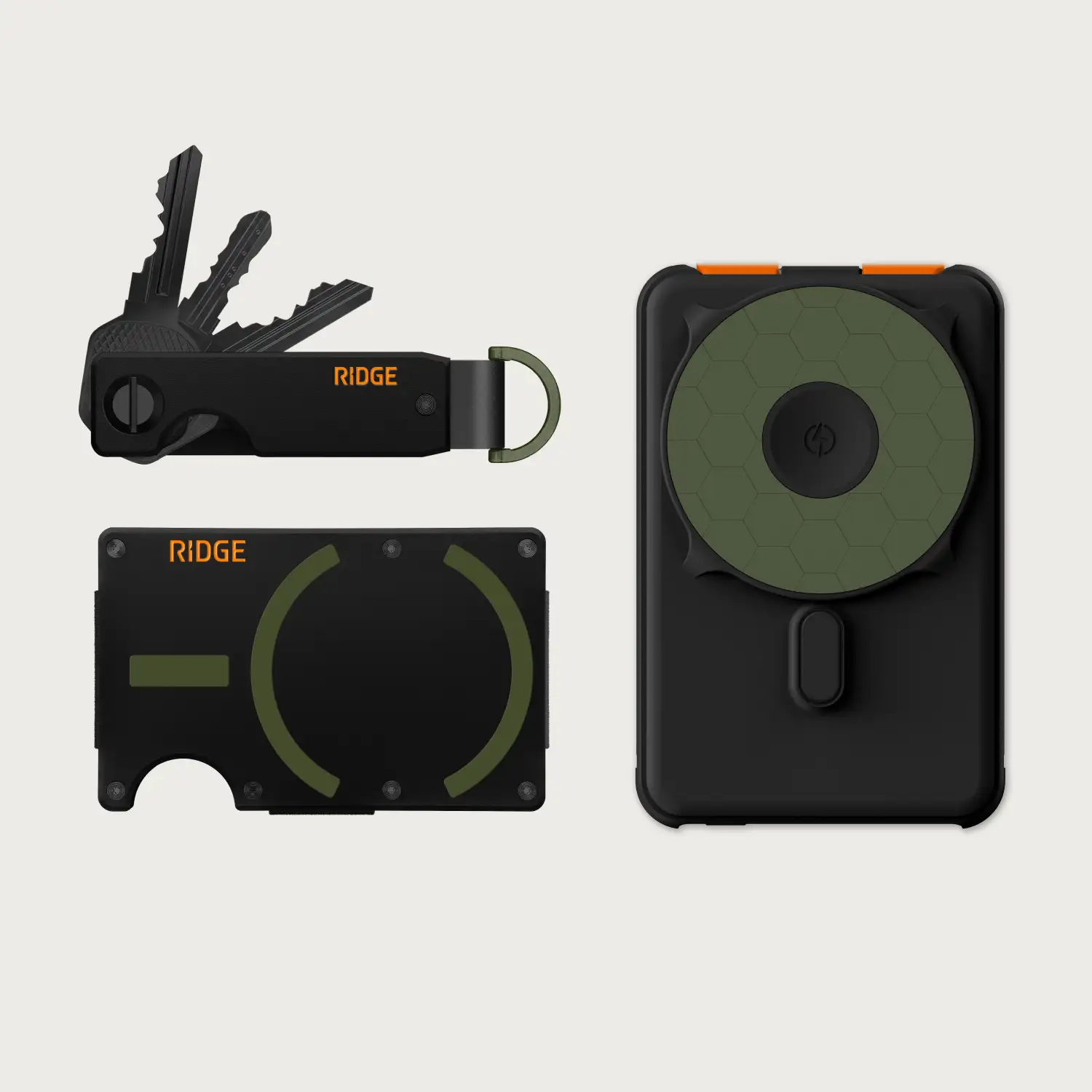 Ridge Wallet for MagSafe + Power Bank + KeyCase - Founder Spec 1 Ridge Wallet for MagSafe + Power Bank + KeyCase - Founder Spec