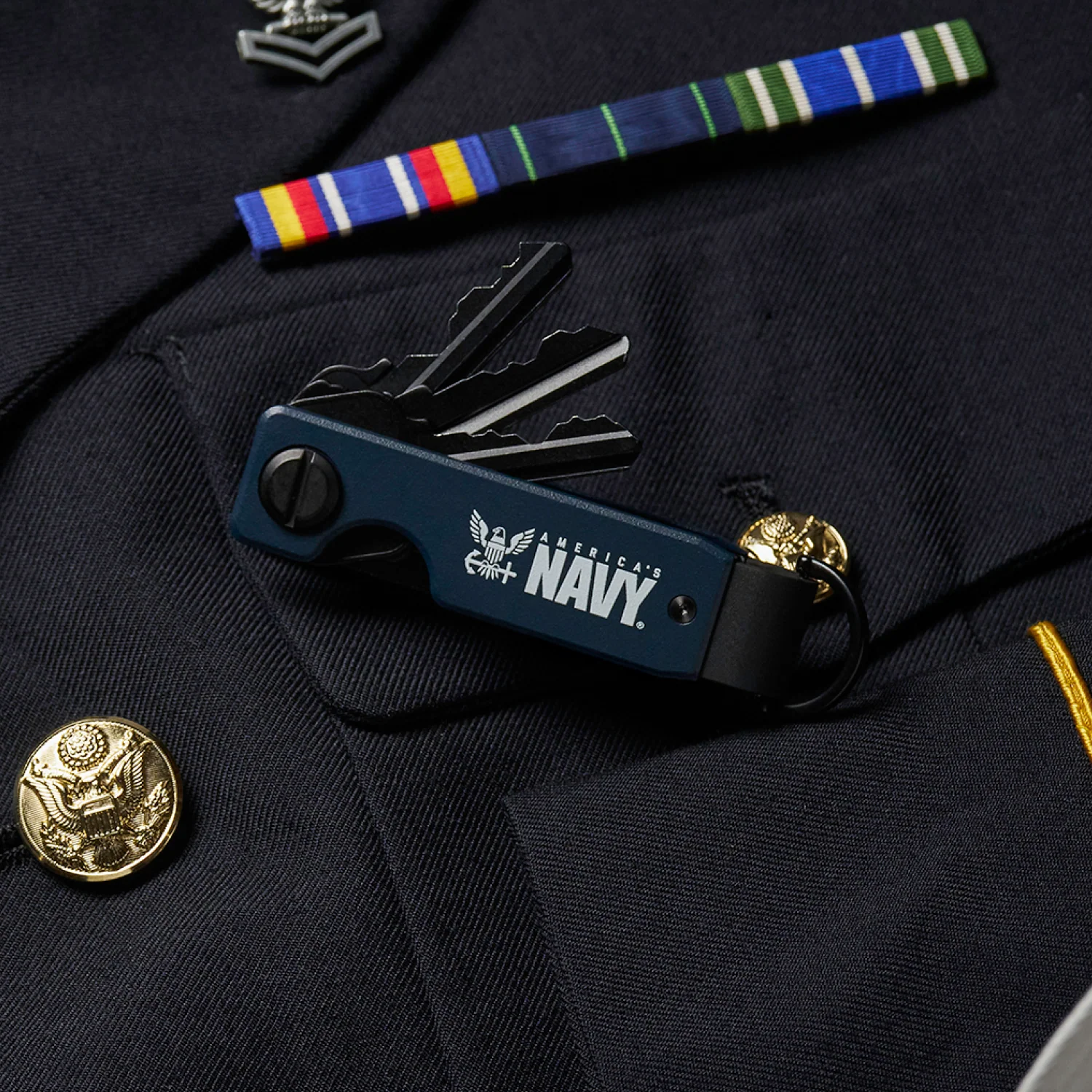 Ridge KeyCase - U.S. Navy 4 Ridge KeyCase - U.S. Navy