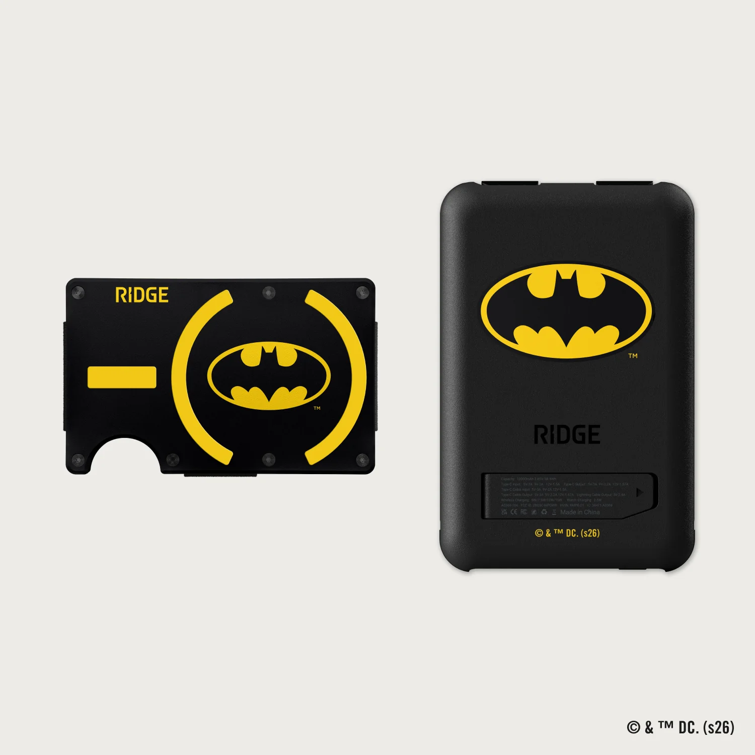 Ridge Wallet for MagSafe + Power Bank - Batman™