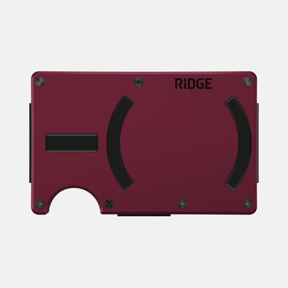Ridge Wallet for MagSafe - Oxblood