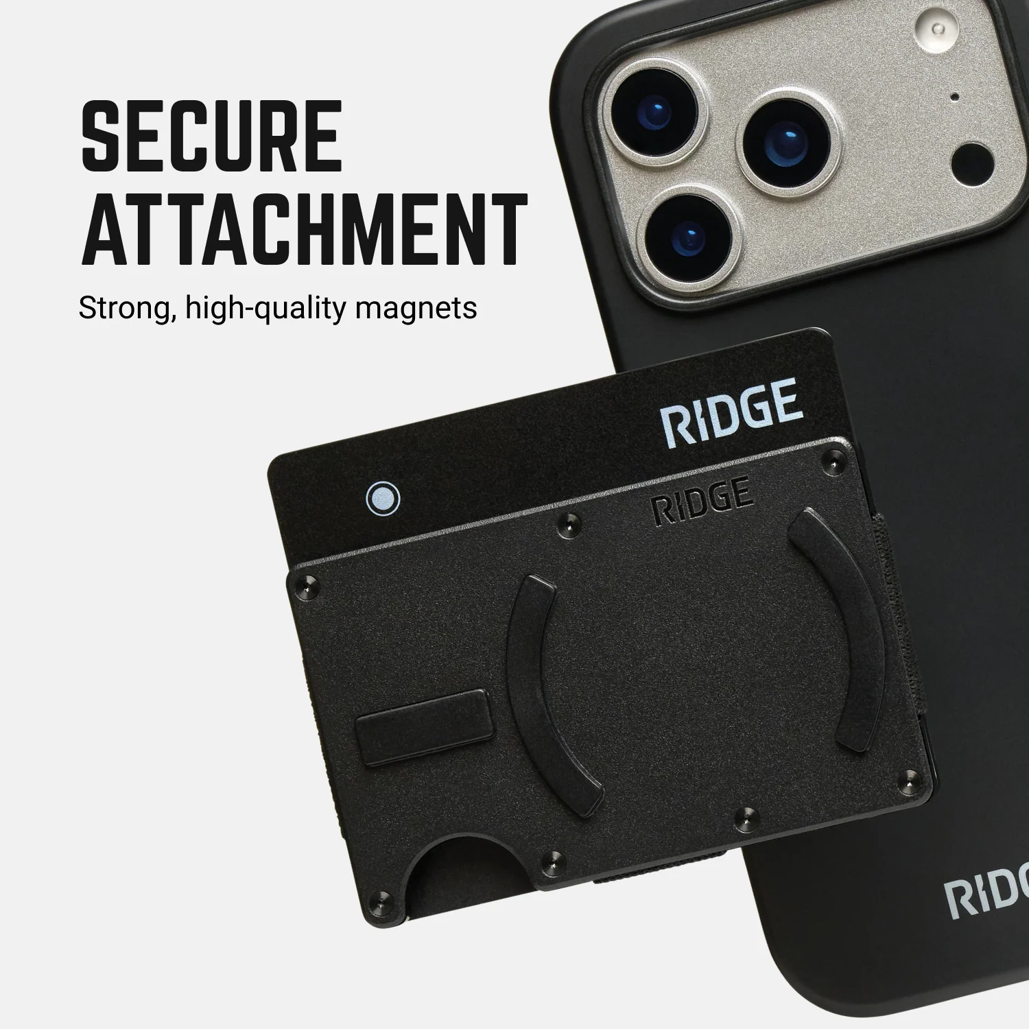 Ridge Wallet For MagSafe - Matte Olive 4 Ridge Wallet For MagSafe - Matte Olive