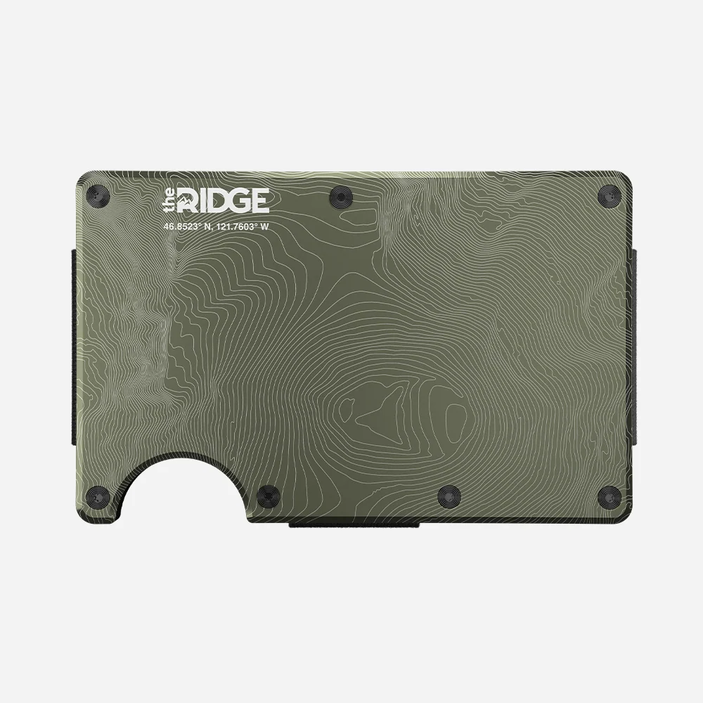 Ridge Wallet - Mount Rainier