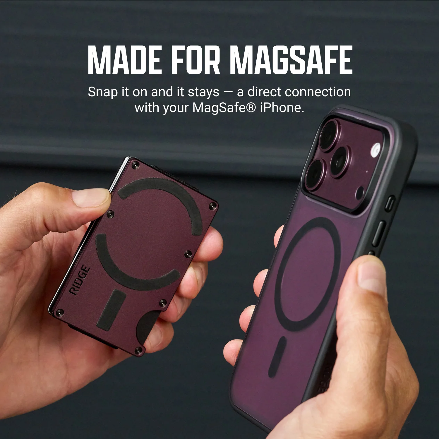 Ridge Wallet for MagSafe - Dark Harbor 5 Ridge Wallet for MagSafe - Dark Harbor