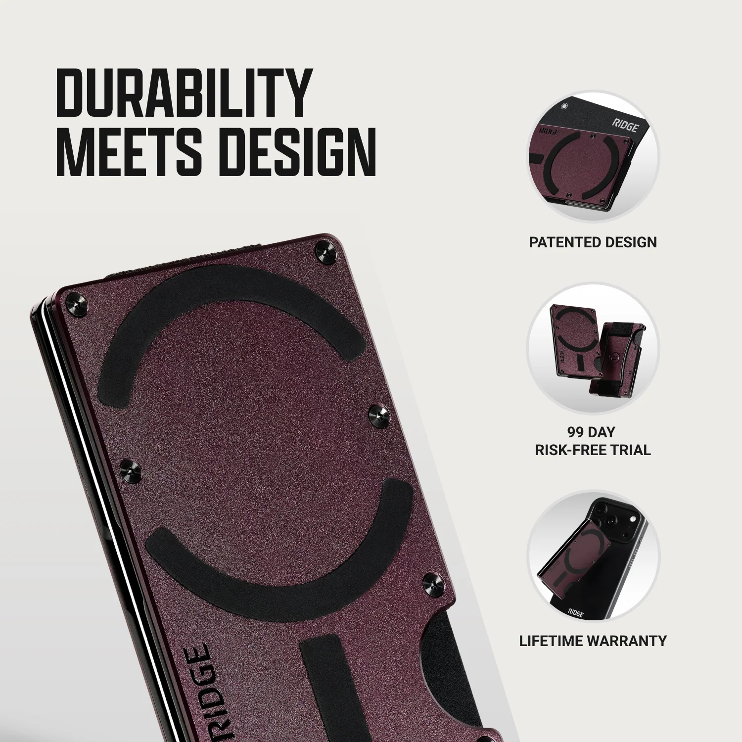 Ridge Wallet for MagSafe - Dark Harbor 7 Ridge Wallet for MagSafe - Dark Harbor