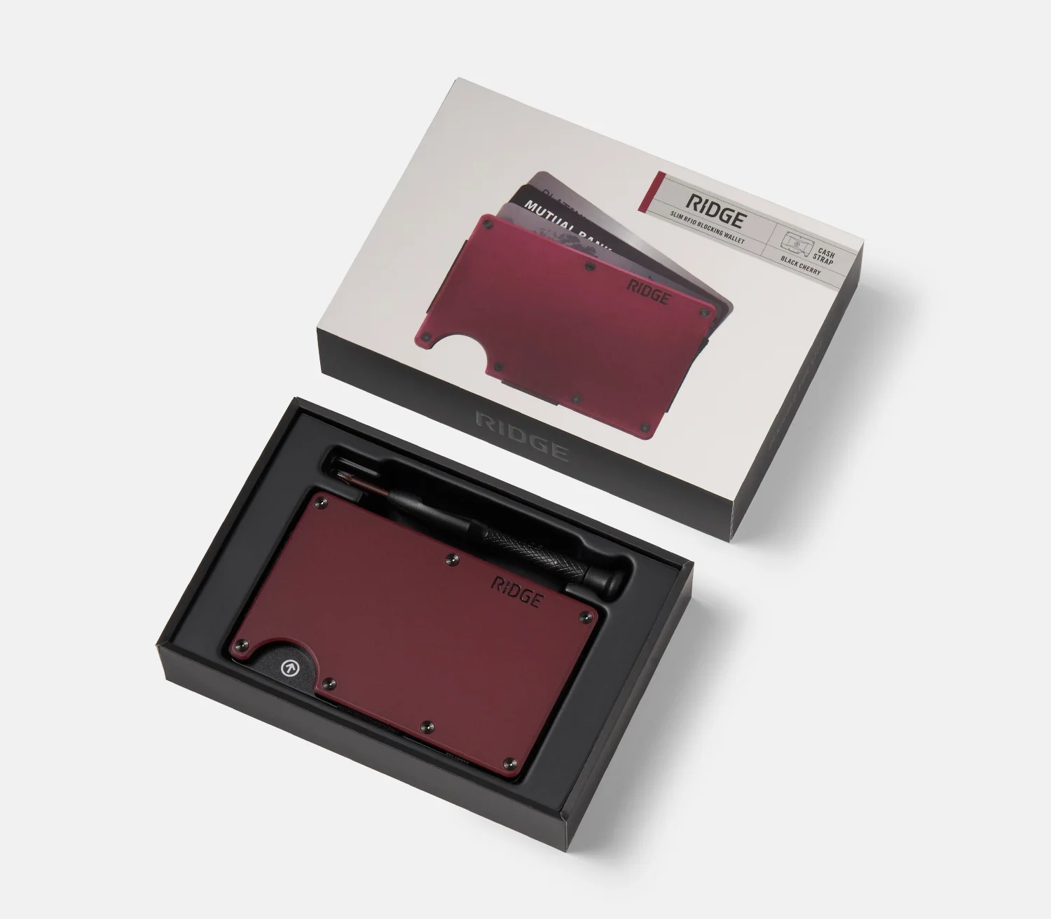 Ridge Wallet - Oxblood 11 Ridge Wallet - Oxblood