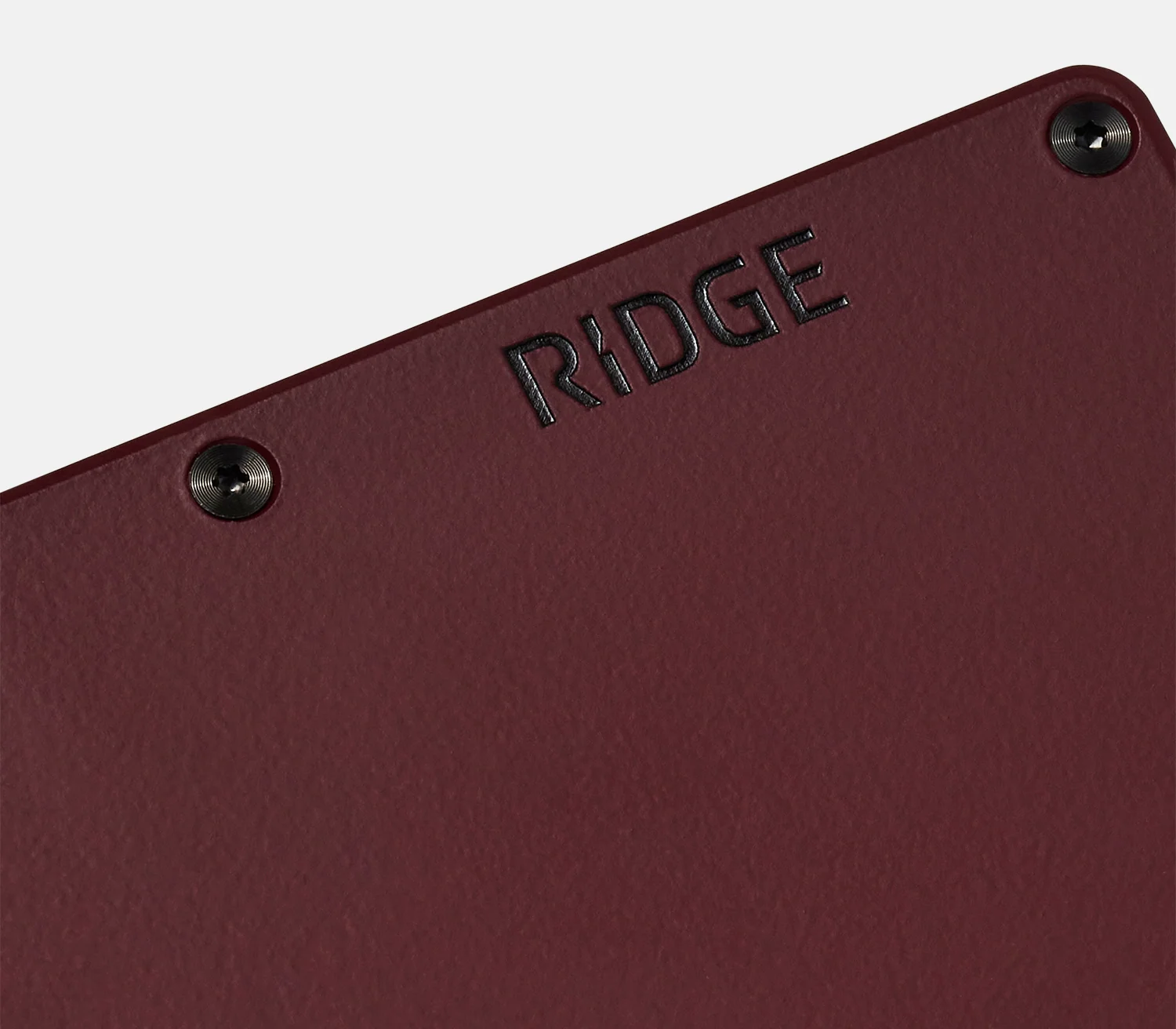 Ridge Wallet - Oxblood 9 Ridge Wallet - Oxblood