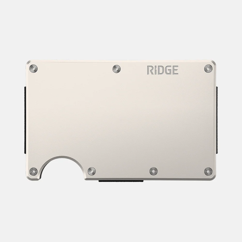Ridge Wallet - Monaco White