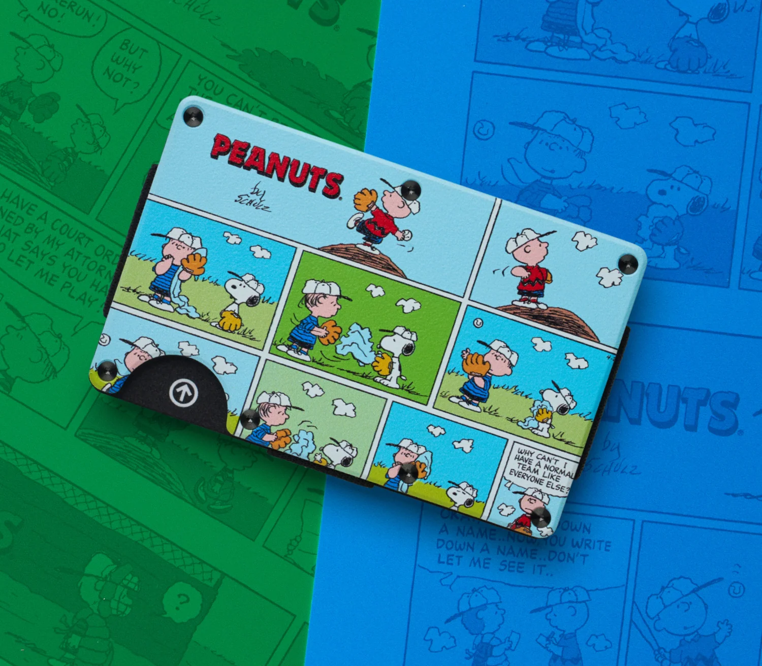 Ridge Wallet - Peanuts - The Sunday Strip 4 Ridge Wallet - Peanuts - The Sunday Strip
