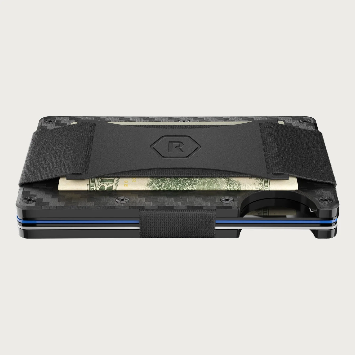 Ridge Wallet - Las Vegas Raiders - Carbon Fiber 3k 3 Ridge Wallet - Las Vegas Raiders - Carbon Fiber 3k