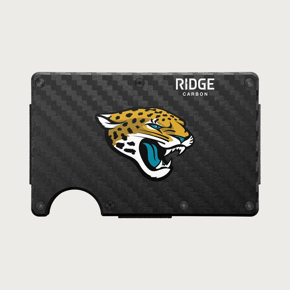 Ridge Wallet - Jacksonville Jaguars - Carbon Fiber 3k