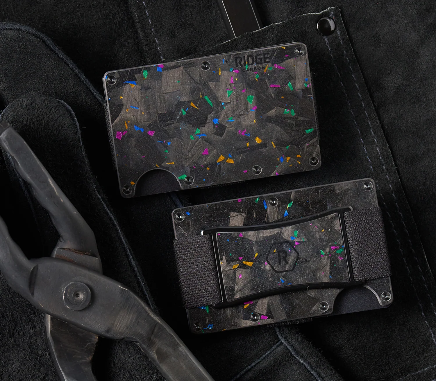 Ridge Wallet - Forgedfetti 4 Ridge Wallet - Forgedfetti