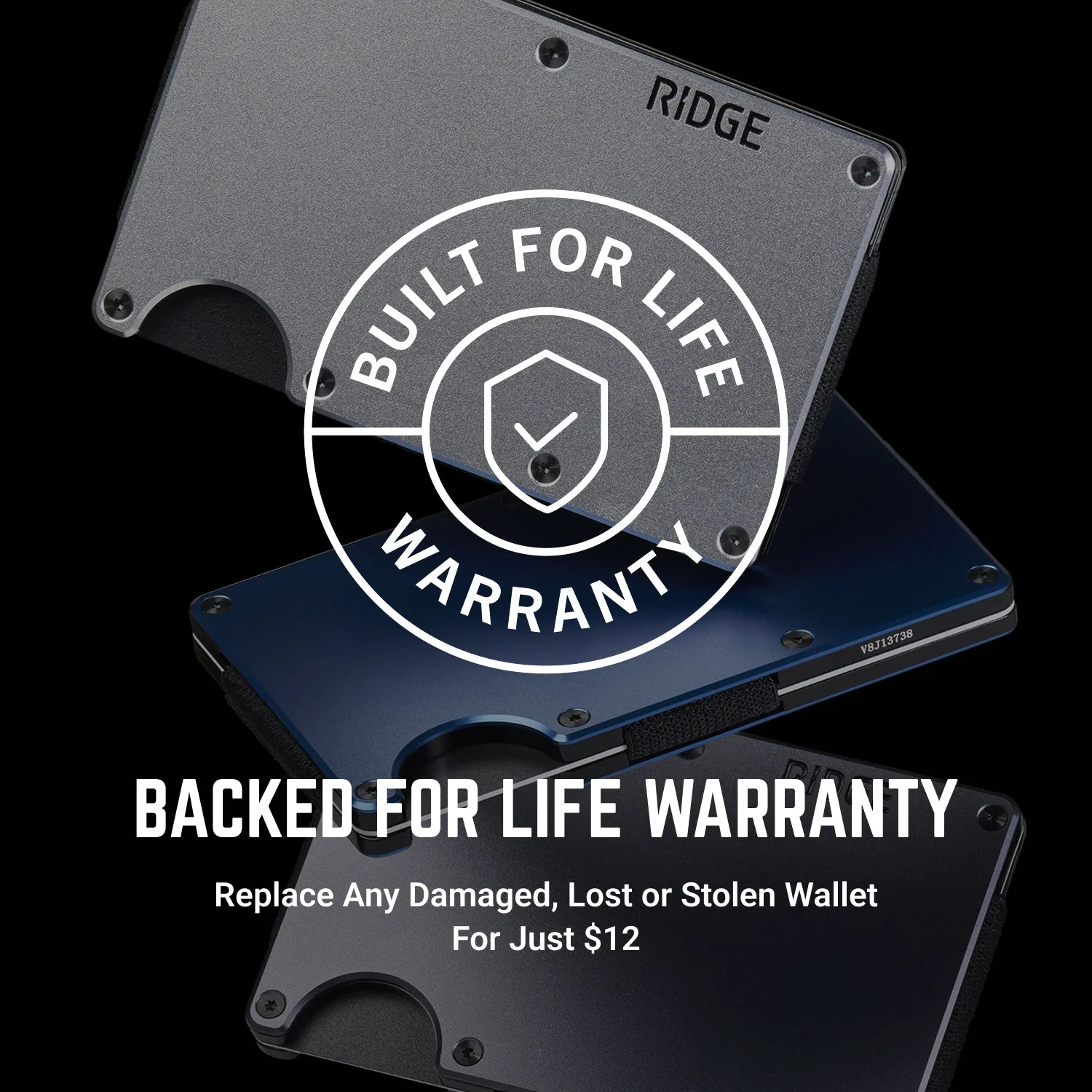 Ridge Wallet - Forgedfetti 8 Ridge Wallet - Forgedfetti