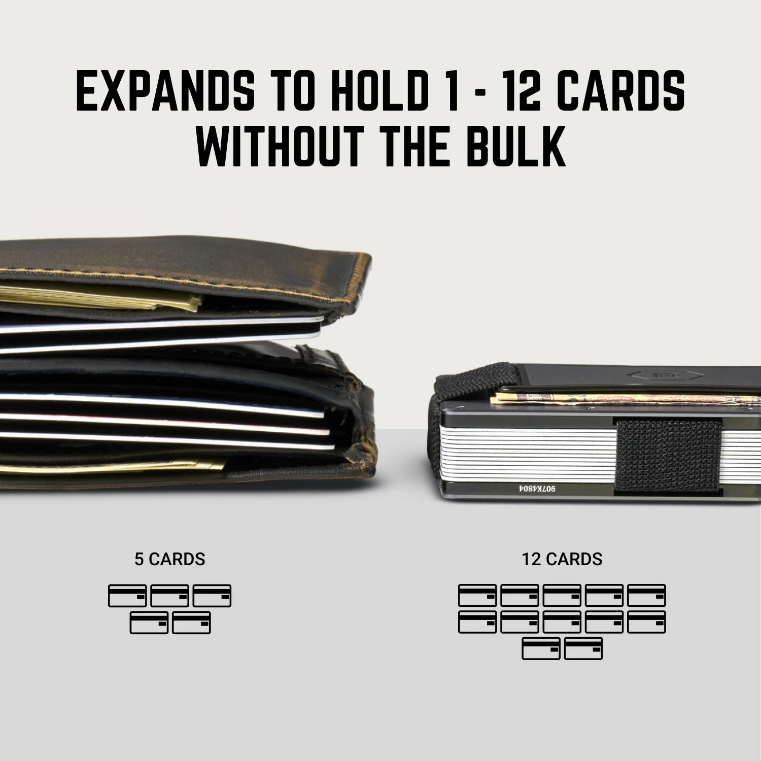 Ridge Wallet - Haunted Hops - Matte Black 8 Ridge Wallet - Haunted Hops - Matte Black